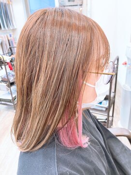 ウィスプヘアー(wisp HAIR) ☆プルエクステ☆インナーカラー