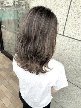 ナブラ(NABLA) 立体感3Dハイライトグレージュ『ナブラ』『倉敷美容室』