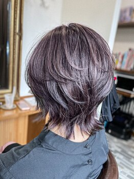 ヘアーサロン 6(hair salon)の写真/【三宮/髪質改善】肌への負担を軽減したPジアミン不使用カラーで髪や頭皮にやさしい白髪染めがオススメ♪