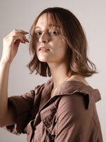 ガレットウメダ(GALETTE UMEDA) #ミニウルフ#くすみブルー#シースルーバンク