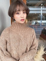 ルービック 梅田茶屋町(Rubik)&nbsp;大人可愛いグレージュマッシュショート