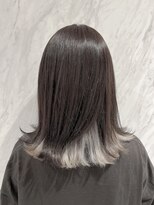 リー 京橋(Lee) 店長今里☆いつものカラーが飽きたらホワイトインナーカラー☆