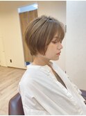 大人可愛い ショート ボブ◎宮城