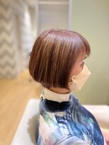 ヘアブロス 水戸店(hair BROS)&nbsp;白髪ぼかし/アースカラー/ステップボーンカット/30代40代50代