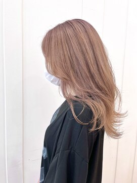 コワファースト させぼ五番街店(COIFF1RST) ピンクベージュ