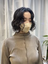 ペイププロドアイコン 博多(Peyp prod ICON)&nbsp;ボブに大きめスパイラルパーマ