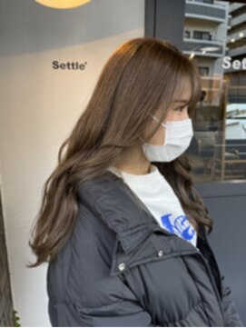 セトル(Settle) ベージュブラウン