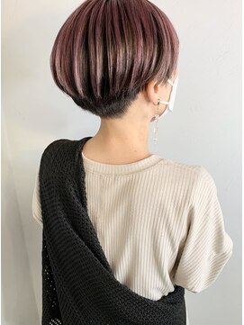 ドッツ(Dots.) Dots.  ピンクラベンダーハンサムショート