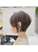 ☆大人美人ショート×グレージュカラー