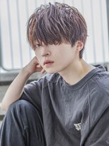 アイヴィー(IVY)&nbsp;小久保Style☆波巻きハイライト束感ツーブロックマッシュパーマ