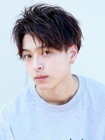 ザ サードヘアー 津田沼 annex(THE 3rd HAIR)&nbsp;メンズアップバングセンターパートマッシュ［津田沼駅/メンズ］