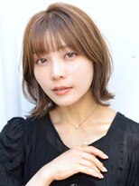 サンク ドリームプラザ店(CINQ)&nbsp;外ハネ小顔ボブ☆アッシュショコラ