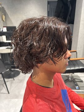 ネクストネオ 静岡(NEXT NEO) NEXTNEOそうま/波巻きツイストスパイラルパーマセンターパート