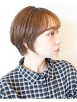 アイ(I.) 【 Ｉ. 】30代からのナチュラル前下がりショートボブ　川口