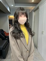 リブロ(LiBro) ネビージュ大人ガーリーフェミニンロングデジタルパーマ