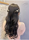 ミックス巻きのハーブツイン