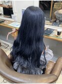 ブルーブラック　ブリーチ　ダブルカラー　学割