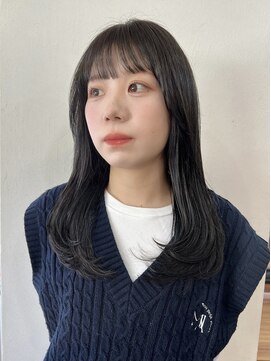 リコバイアフロート(riko by afloat) オリーブカラー/オリーブグレージュ/レイヤーカット