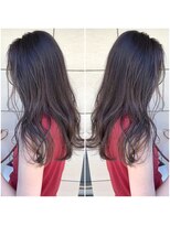 スタイル 成城学園前(STYLE) 顔周りレイヤーロングヘア 【モリオカマリン】