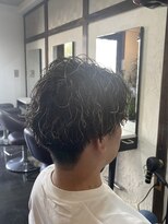 アクアマリン8810 ハチハチイチゼロ(AQUA MARINE 8810)&nbsp;ベリーショート/韓国マッシュ/ニュアンスパーマ/北習志野