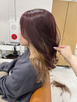 ネイロ 錦糸町(NeiRo) 魅力倍増カールセミディシアーカラーダークアッシュショートヘア