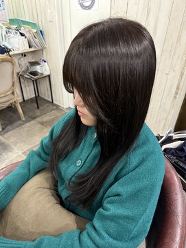 ヘアリゾートエーアイ 浅草店(hair resort Ai) レイヤー髪質改善カラー