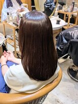 ロンド シャルム 吉祥寺(Lond charme) イメチェンミディアム美髪ワイドバングレイヤー縮毛矯正/吉祥寺