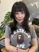 ナループロアボタン(Nalu pu loa BOTAN)&nbsp;レイヤーカット/ハッシュカット/ロングウルフ