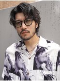 グランジパーマスパイラルパーマ波巻きスパイラルパーマ