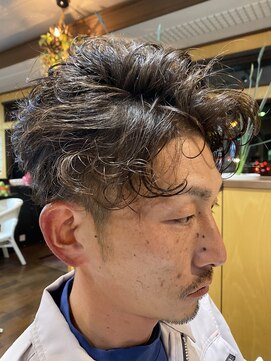 ヘアールーム ラバ(Hair room LABA) フェザーパーマ