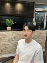 バーバーフクシマ(BARBER.F.FUKUSHIMA)&nbsp;センターパート