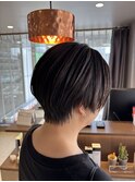 黒髪アンダートーンショート！