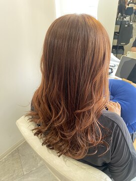 パラゴ(PARAGO.) 韓国風オレンジブラウン