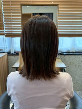 ヘアリゾート粋 トゥジュ 池袋東口店(tujuh) 髪質改善カラー/透明感/ブラウン/ミディアム