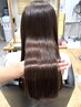 カット+髪質改善ストレート+オージュアTr　【髪質改善Lv★★★★★】￥22000