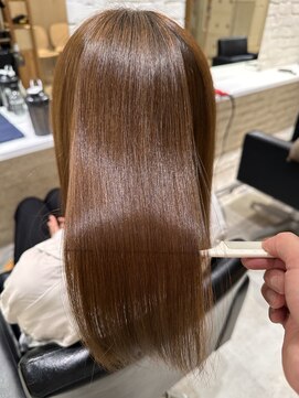 フリーラ 表参道(freera) 髪質改善サラサラプレミアム大人ガーリー韓国ミディアム表参道