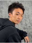 スパイキーショートフェード