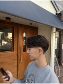 絶壁回避センターパート