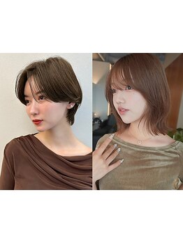 ショートのこなれ感で女性らしさを演出！高い技術で叶える大人可愛いスタイルをご提供♪[福島/学割U24]