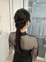 バンクスヘアー(BANK'S HAIR)&nbsp;大人上品な編みおろしヘア