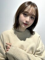 トリッカ シブヤ(TRICCA SHIBUYA) くびれボブ外はねボブレイアヤーボブシースルーバング髪質改善