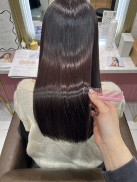 ザトエル 栄(THE TOEL) ケラチンタンパク質トリートメントラベンダーピンクブラウン