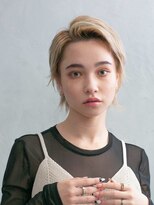 アース 日吉店(HAIR&MAKE EARTH) 20代30代冬カラーブリーチカラー透明感ミルクティーグレージュ