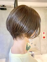 エリマ 調布(elima)&nbsp;調布イルミナカラーマッシュショートヘアミルクティーベージュ
