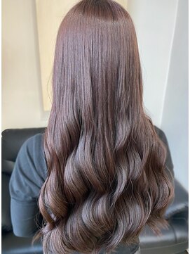 美容室 スパイス(SPICE) インフィニアル／ピンクブラウンカラー