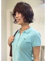 ゾーイ ダイミョウ 天神大名(ZOEY daimyo)&nbsp;福岡天神大名 柔らかく動くボブパーマ