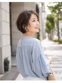 50代60代若見え上品くびれショートボブ小顔美人スタイル