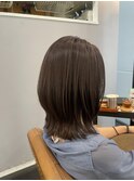レイヤーボブ/ラベンダーブラウン20代30代40代50代◎