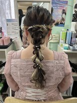 ベルデイズ 横浜西口店(BELDAYS)&nbsp;編みおろしヘアー