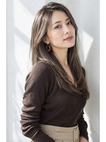アッシュ 学芸大学店(Ash) ロング/大人女性/アッシュベージュ/髪質改善カラー/脱白髪染め